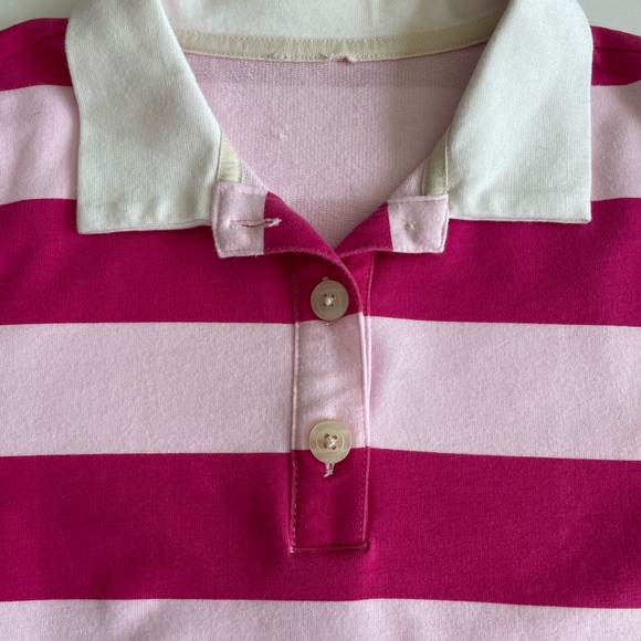 JCrew Girls’ Striped Polo Shirt XL (14) - Picture 2 of 6